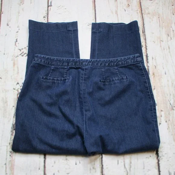 Ellen Tracy Trouser Style Jeans - Picture 3 of 6